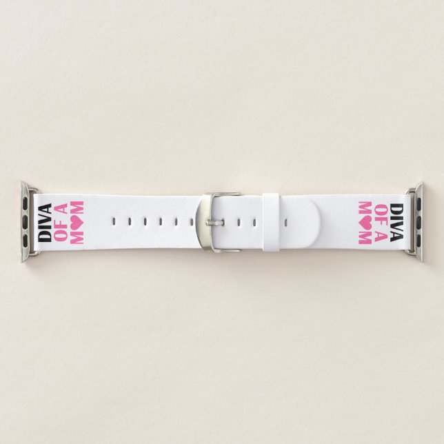 “DIVA of a MOM” Apple Watch Band (Band)