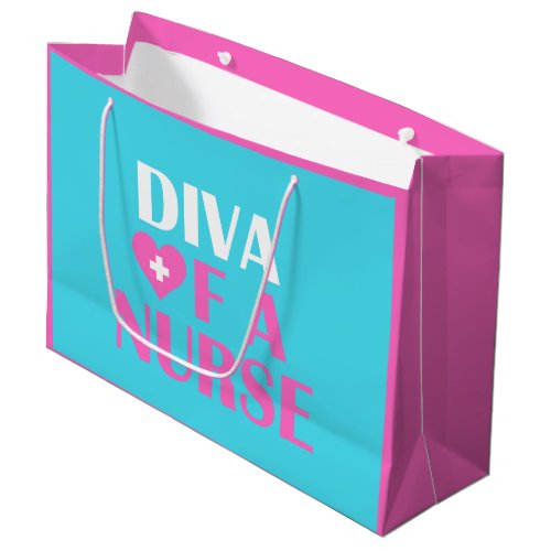 DIVA OF A NURSE LARGE GIFT BAG