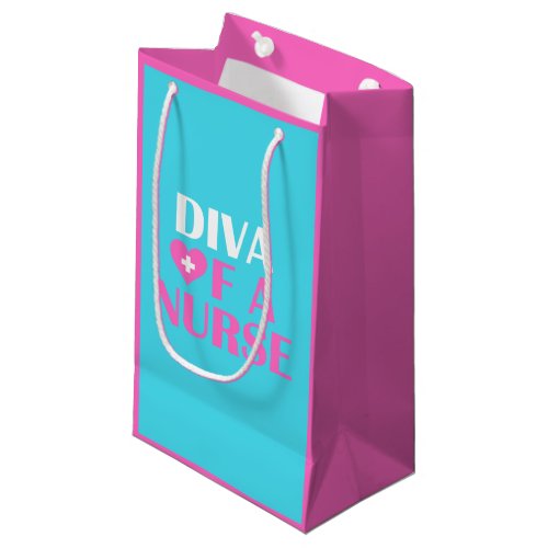 DIVA OF A NURSE SMALL GIFT BAG