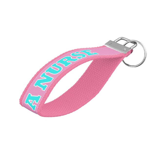 "DIVA OF A NURSE" WRIST KEYCHAIN (Angled Up)