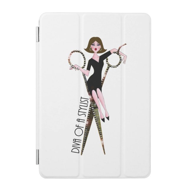 “Diva of a Stylist” iPad Mini Cover (Front)