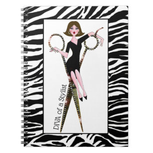 “Diva of a Stylist" Notebooks