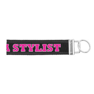 "DIVA OF A STYLIST" WRIST KEYCHAIN