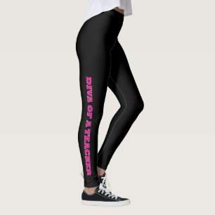 "Diva of a Teacher" Leggings