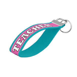 "DIVA OF A TEACHER" WRIST KEYCHAIN