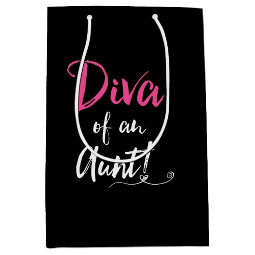 DIVA of an Aunt Medium Gift Bag