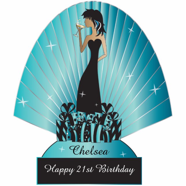 Diva Party Girl Cutout (Front)