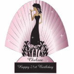 Diva Party Girl Cutout<br><div class="desc">Free-standing Party Girl Cutouts. Makes a great conversation starter! This adorable DIY party table/cake topper will be a giant hit at her party. โNOTE: ONLY CHANGE THE TEMPLATE AREAS NEEDED! ๐ If needed, you can remove the text and start fresh adding whatever text and font you like. ๐If you need...</div>