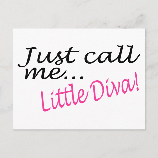 Diva Postcard (Front)