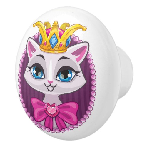 Diva Princess Cat Knobs