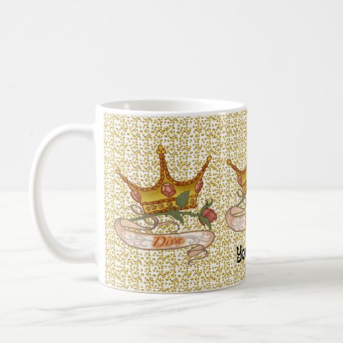 Diva Queen Coffee Mug