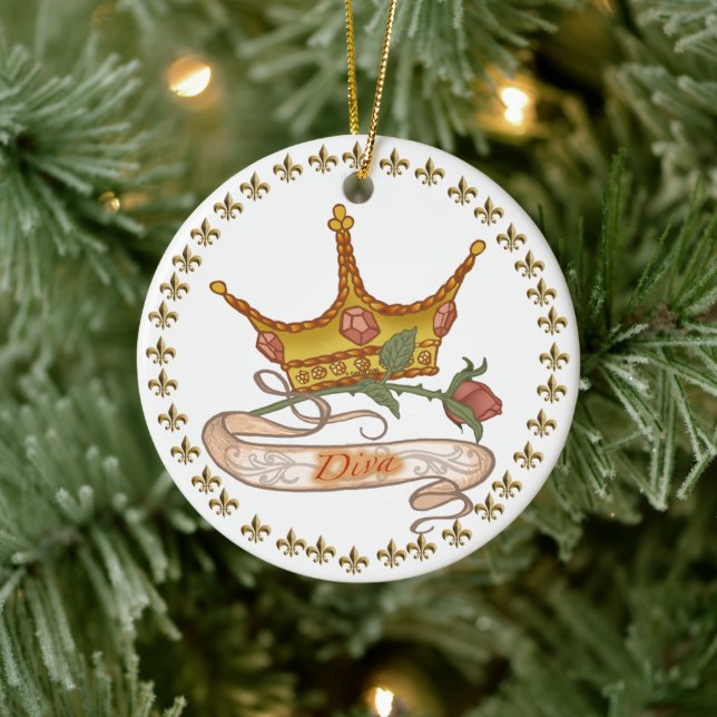Diva Queen  ornament  (Tree)