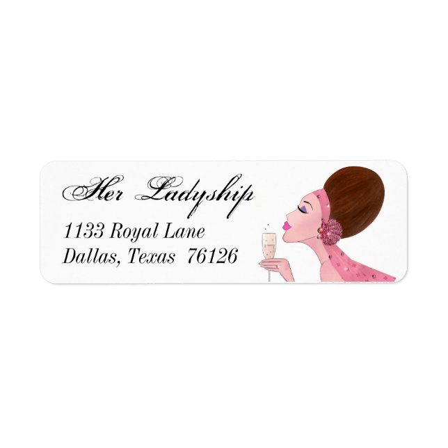 Diva Return Address Labels (Front)