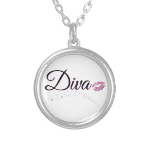 Diva Silver Plated Necklace