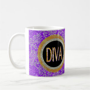 Diva Sparkle Coffee Mug