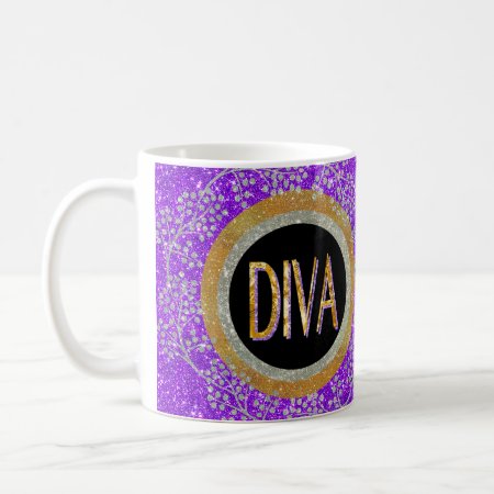Diva Sparkle Coffee Mug