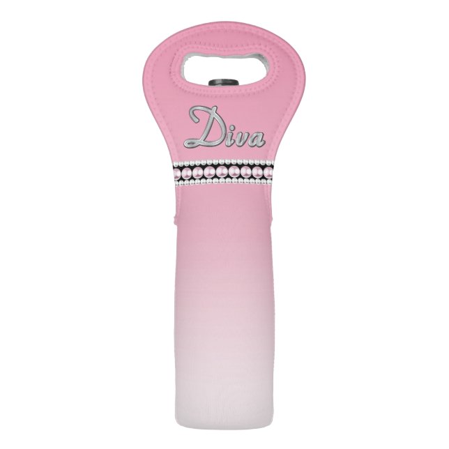 Diva Sparkle Wine Bag (Front)