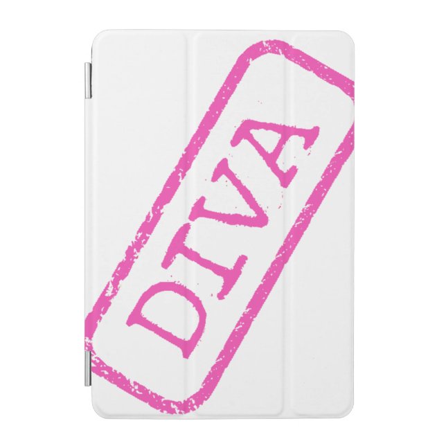 “DIVA - Stamped & Approved” iPad Mini Cover (Front)