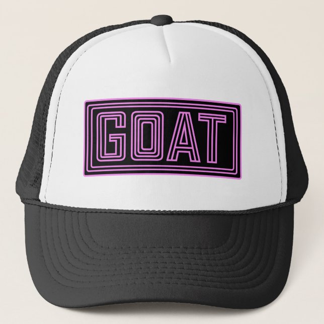 Diva still the GOAT Trucker Hat (Front)