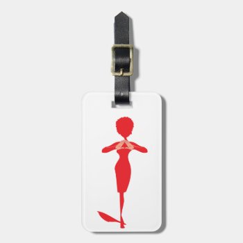 Diva Strong Travel Bag Tag Template by dawnfx at Zazzle