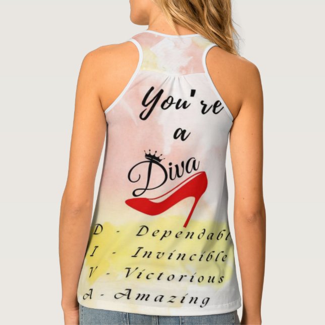 DIVA TANK TOP (Back)