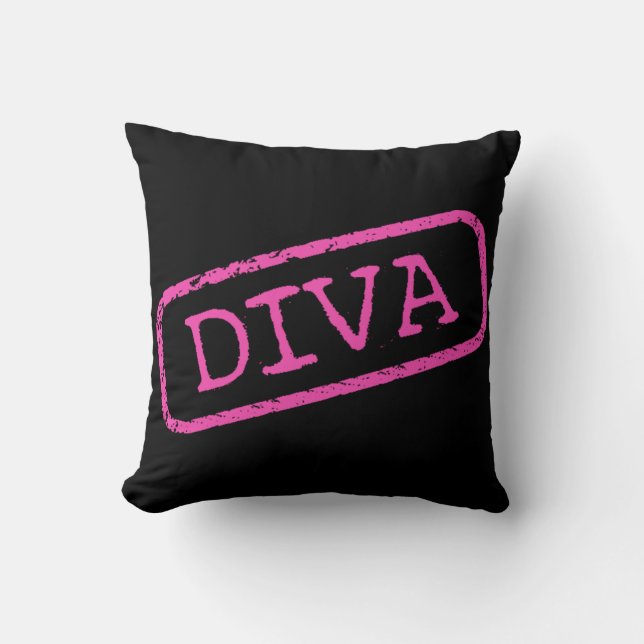 DIVA Throw Pillows (Front)