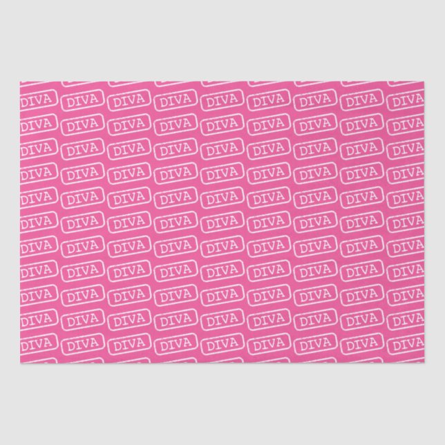 "DIVA" TISSUE PAPER (Front)