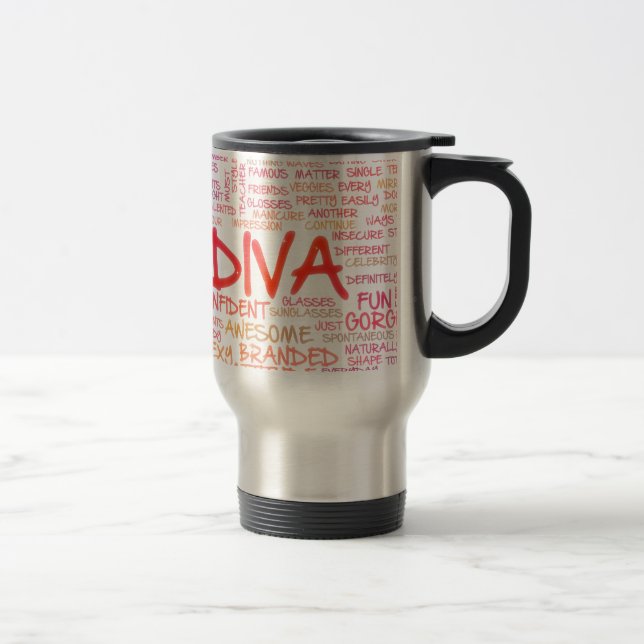 Diva Travel Mug (Right)