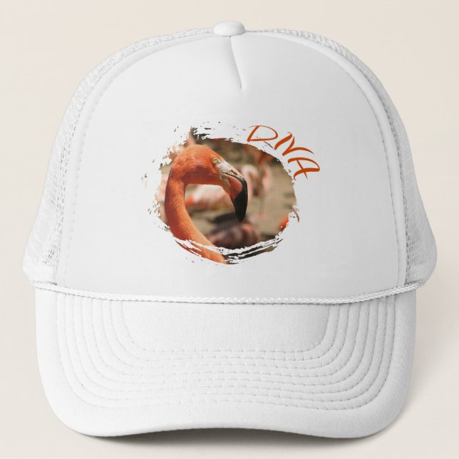Diva Trucker Hat! Hat (Front)