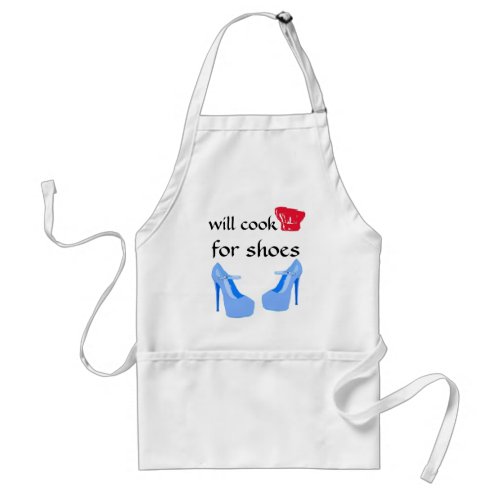 Diva Will Cook for High Heel Shoes Adult Apron