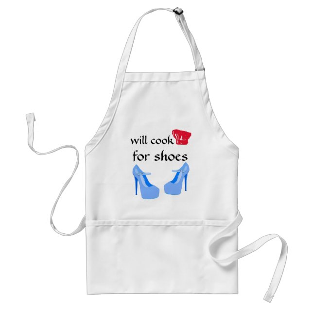 Diva Will Cook for High Heel Shoes Adult Apron (Front)