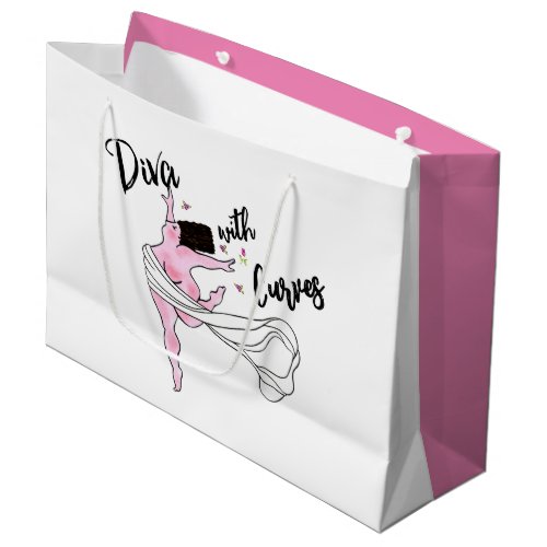 Diva With Curves Gift Bag