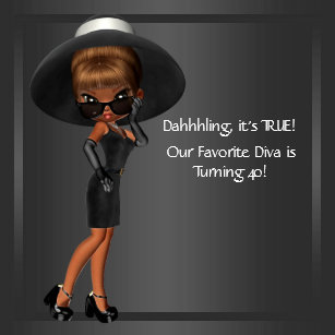 african american diva invitations zazzle