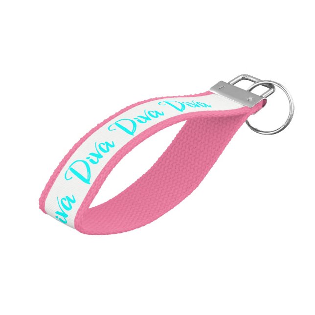 "DIVA" WRIST KEYCHAIN (Angled Up)