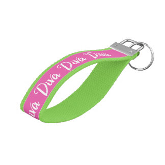 "DIVA" WRIST KEYCHAIN