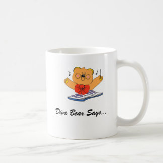 DivaBear Conducting Coffee Mug