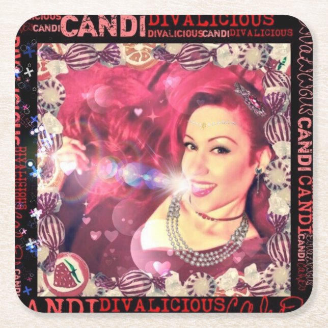 Divalicious Candi Coasters (Front)