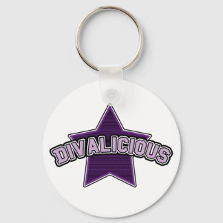 Divalicious Keychain