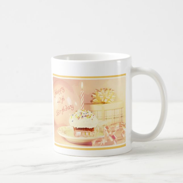 Diva's 40th birthday mug (Right)