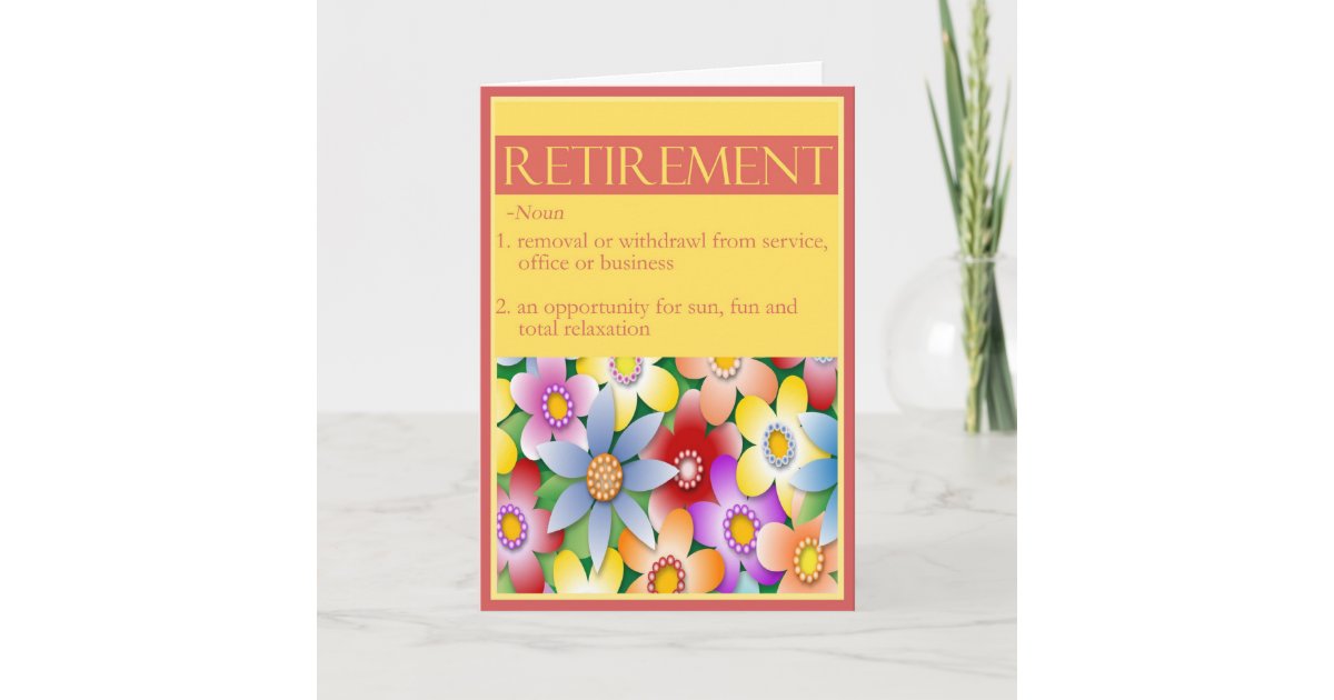 Diva's Congratulations on Your Retirement Card | Zazzle