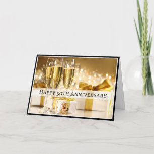 Diva's Happy 50th Anniversary Card