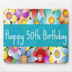 Diva's Happy 50th Birthday Mousepad