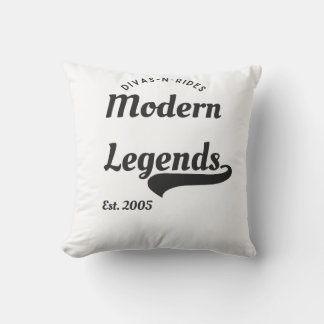 Divas-N-Rides Modern Legends One-Piece Throw Pillow