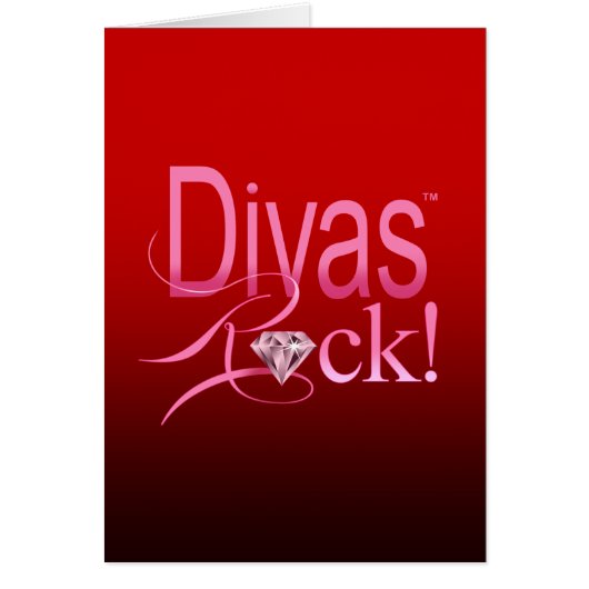 Divas Rock! Cards (Front)