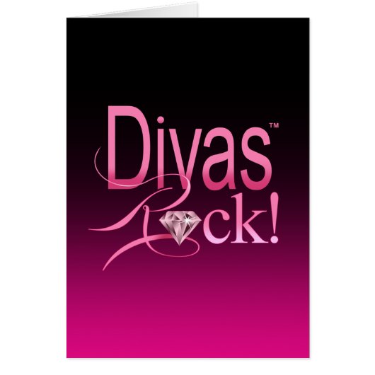 divas+rule gem+gemstone+sparkle+diamond+sparkling cards (Front)