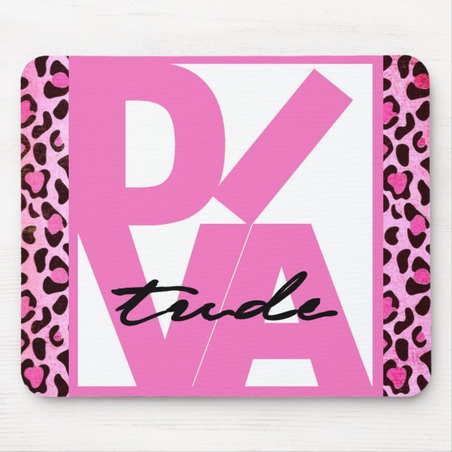 "DIVAtude" Mouse Pad (Front)