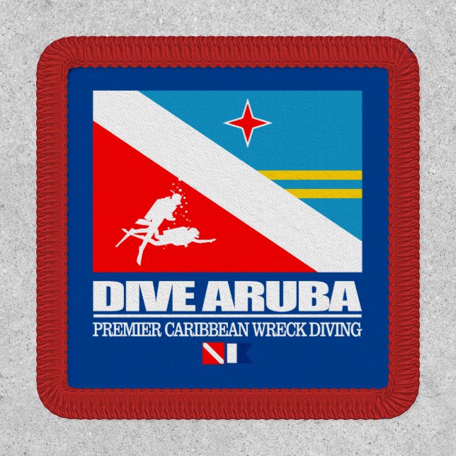 Dive Aruba  Patch (Front)