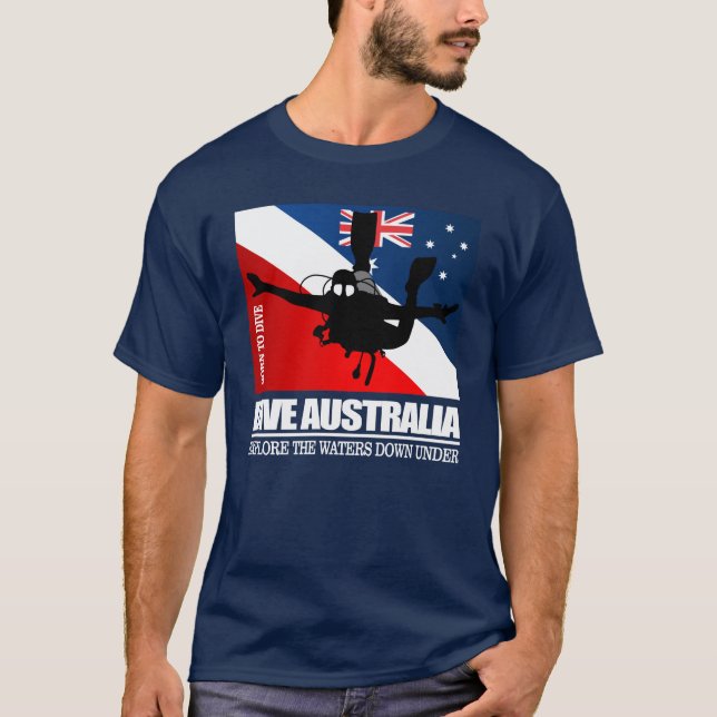 Dive Australia DF2 T-Shirt (Front)