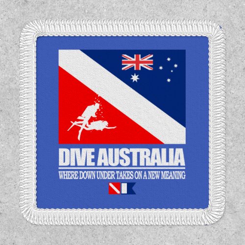 Dive Australia sq Patch