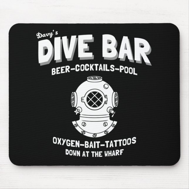 Dive Bar Mouse Pad (Front)